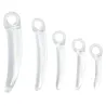 ClearlyHorny Kit de 5 Plugs Transparents Clear Claws